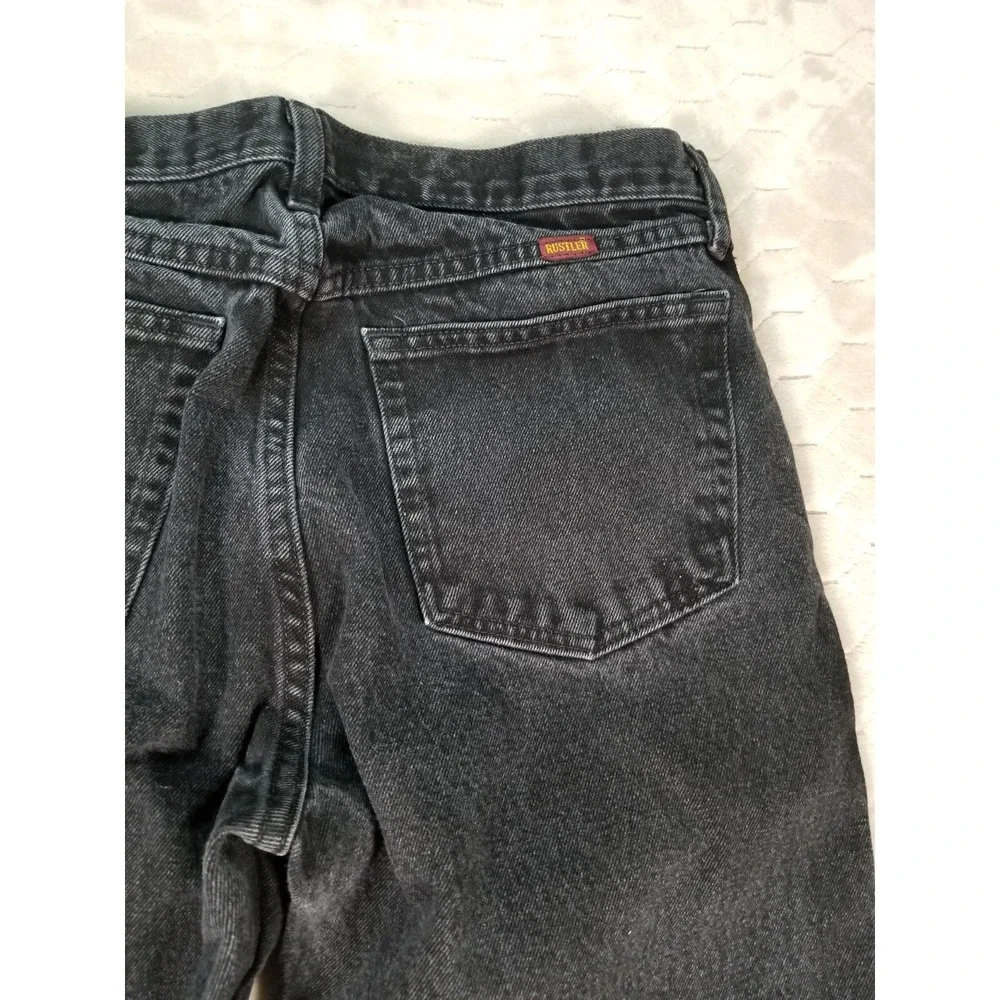 VTG 80s 90s Rustler 87619CB Regular Fit Straight Leg Jeans -‎ Fits 32x32*